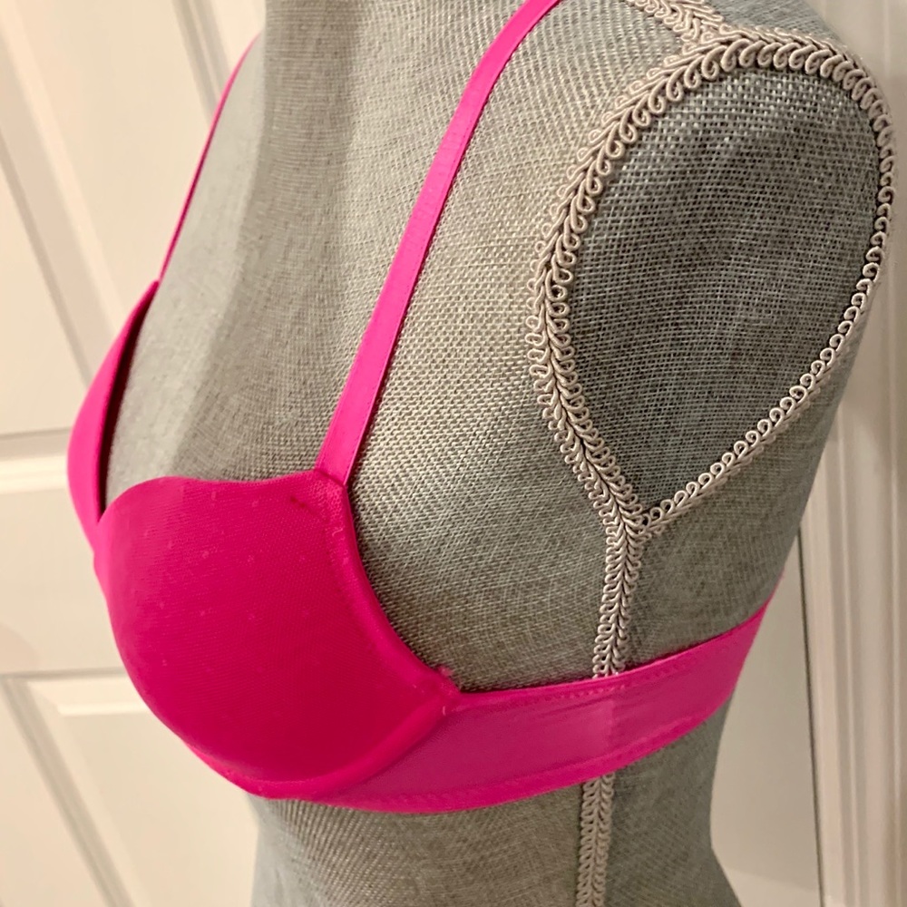 EUC Xhilaration bra hot pink Sz 32A fab cond - Picture 5 of 10